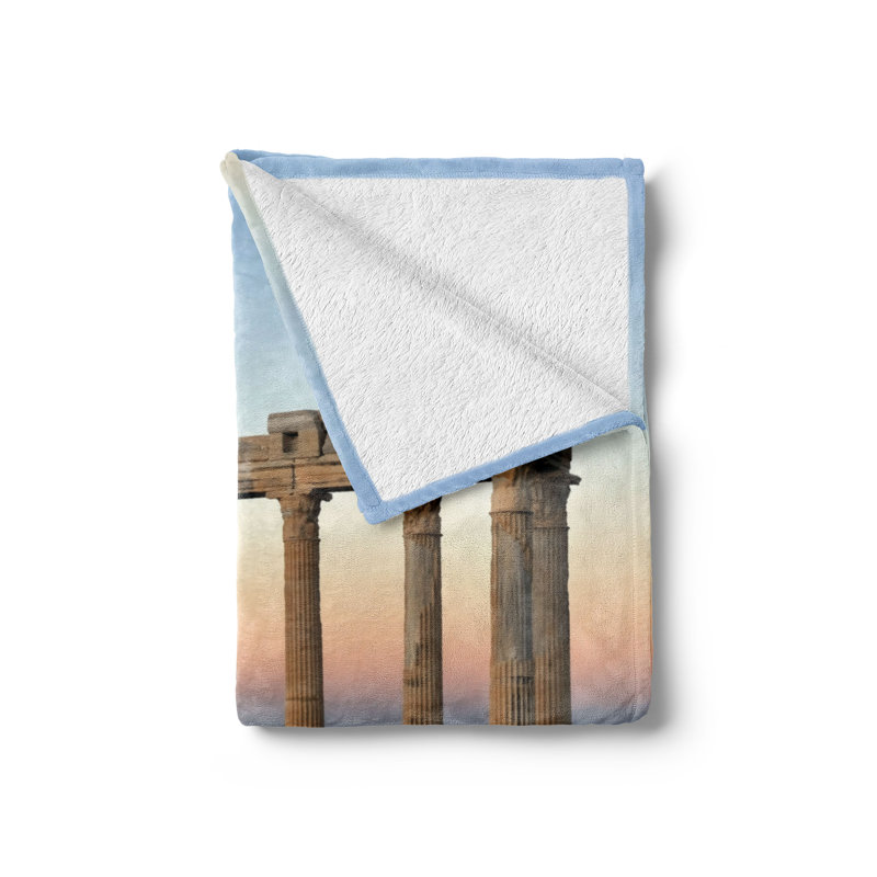 Hand Woven Throw Blanket, 70" x 90"