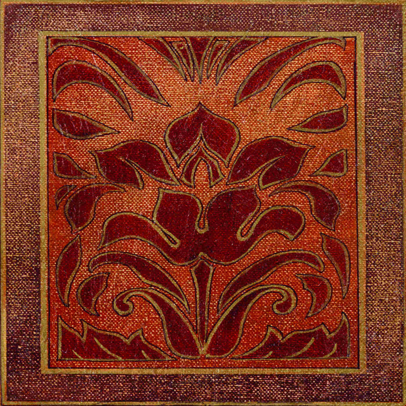 Wraraped 4 Box 2 - Peinture sur toile tendue, H 36 po x l 36 po