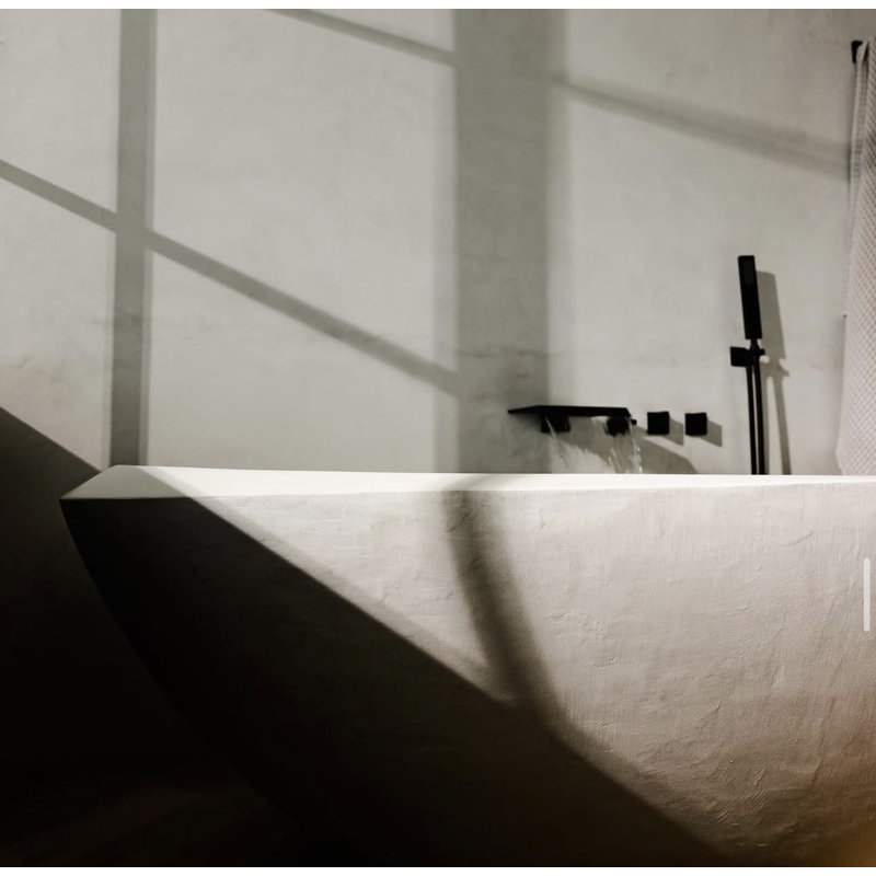 74.8'' L Soaking Bathtub, White