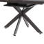 Table à manger extensible de 62,4 po à 78,15 po. Table, base en métal. Chaises rembourrées douces. Pour la surface - Pieds de table. Chaise. Décoration intérieure moderne