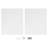 4Pcs Acrylic Wall Mounted Picture Frames