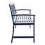 Banc en bois bleu marine pour diverses utilisations intérieures et extérieures afin de répondre à diverses exigences