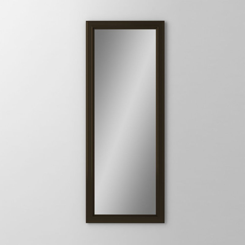 Miroir de salle de bain Main Line, Nickel brossé, H 40 po x l 16 po x P 1,63 po