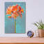 «Modern Floral 1» par Danhui Nai, art mural en verre acrylique