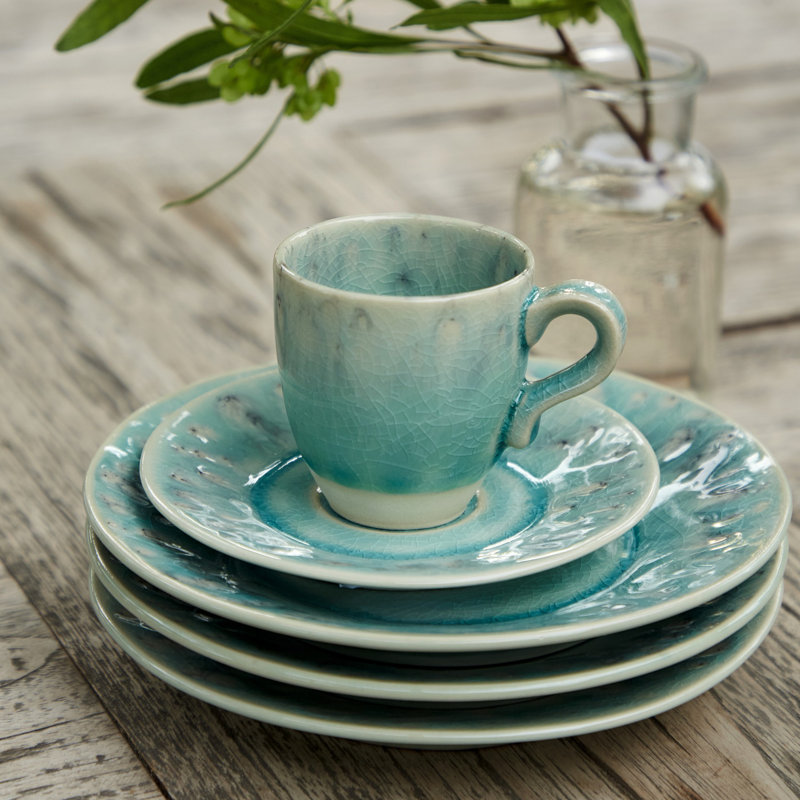 Tasse à café en grès Madeira, Blanc
