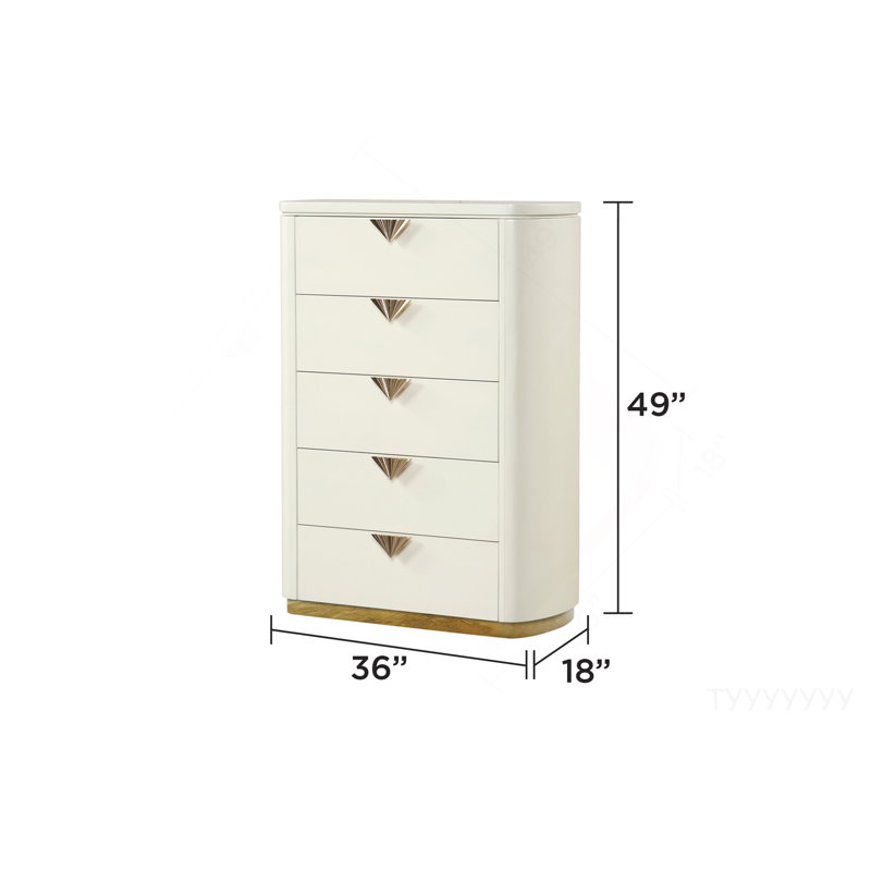 Commode 5 tiroirs La Pierre