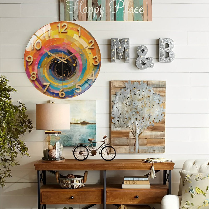 Horloge murale 12 po