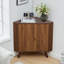 Japria 2 Door Corner Accent Cabinet-714453780