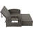 Outdoor metal frame rattan weave daybed-32369055
