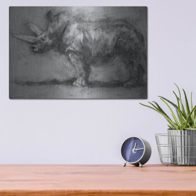 " Security Guard Rhino " by Robert Campbell