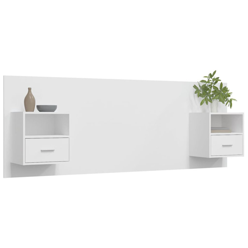 Headboard, Double  (4'6), White