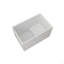 Baignoires autoportantes autoportantes en acrylique, forme rectangulaire (blanc)