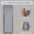 Premium Full-Length Mirror,Shatterproof & Versatile