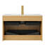 Meuble-lavabo 30 po avec lavabo, armoire de rangement flottante en contreplaqué avec tiroirs-157837850-157837848