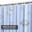 Rideau de douche mignon avec 12 crochets-738657366