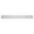 36" Linear Brushed Nickel Shower Drain with Gentle Flow Pattern Grate