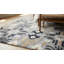 Tapis gris en laine noué à la main Laine-1426034842