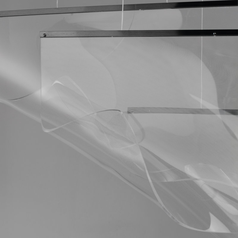 3 - Light Brushed Gunmetal LED Kitchen Island Pendant