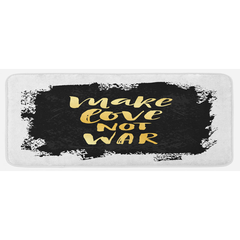 Tapis de cuisine Girl Slogan