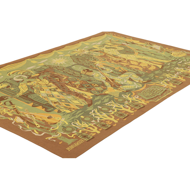 One-of-a-Kind 4’9”x7’4” Area Rug