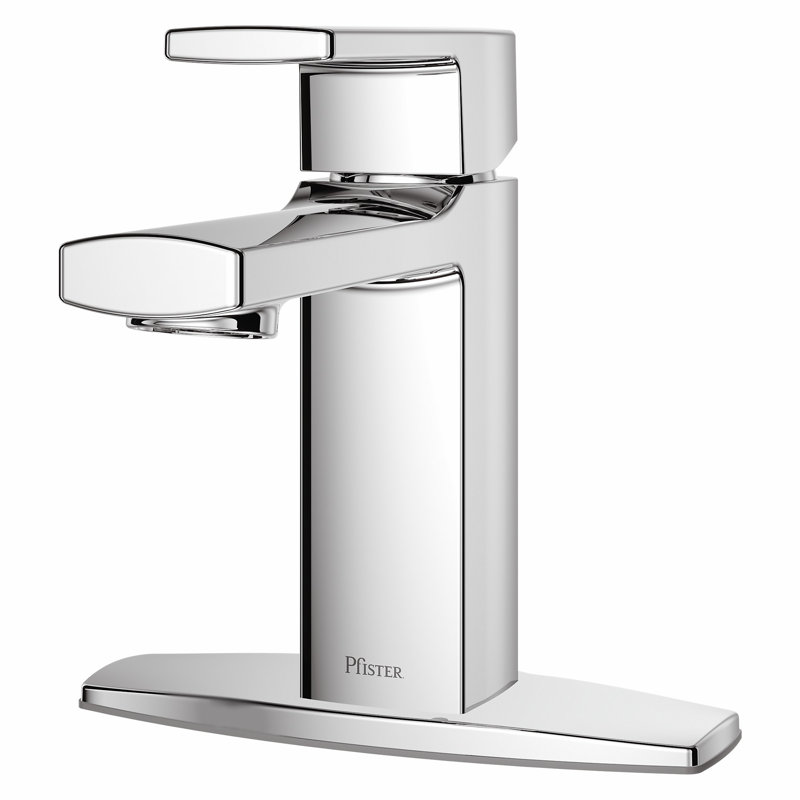 Deckard Single Hole Bathroom Faucet with Drain Assembly