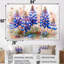 Bleu, rose, fleurs sauvages, Blue Bonnets Dreams II - Blue Bonnets, ensemble d'art mural-753421476-753421660