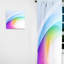 Rideau en velours moderne Kapp Rainbow Whispering Spectrum - obscurcissant - 1 panneau-92562060