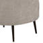 Glynes Upholstered Channel Back Curved Chair Beige-2016578988