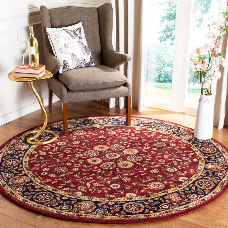 Cranmore Hand Tufted Wool Oriental Rug, Round 8'