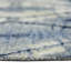 Tapis bleu saphir en laine / viscose noué à la main Hermitage Dessavie-68021779