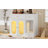 Cat Litter Box Enclosure with LED Light
