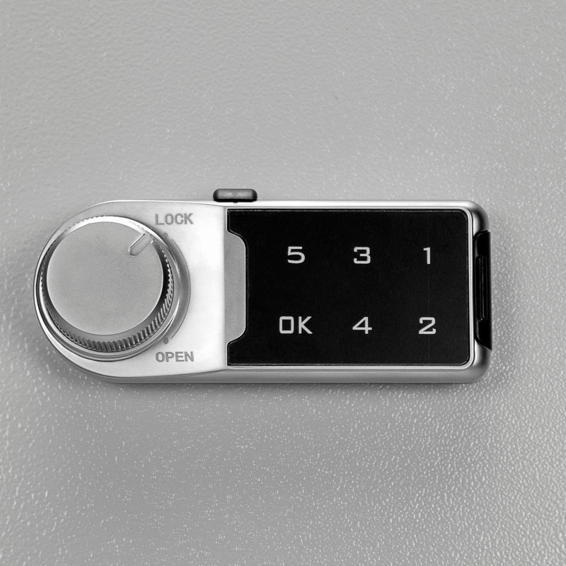 400-Key Adjustable Key Lock Box with Digital Lock for Convenient Access