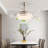 42 Inch Modern Led Ceiling Fan With Light And Remote Control, Retractable Blades, Adjustable 6-Speed, Silent Operation Dc Motor For Living Room, Bedroom, Dining Room-1208851112
