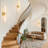 1 - Light Dimmable Led Wall Sconce With Triangular LED Shade Vanity Light-1974726571-1974726569