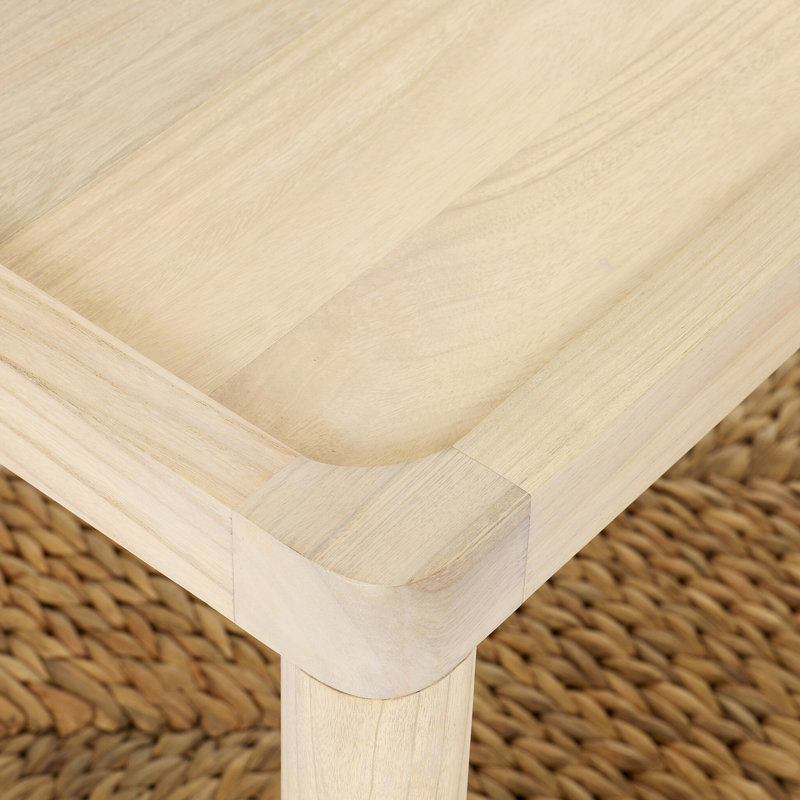Gabriella End Table, Light Natural Sungkai