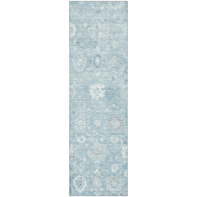 Tapis damassé de première qualité Verlin AMF1770, Tapis de couloir 2 pi 3 po x 7 pi 6 po
