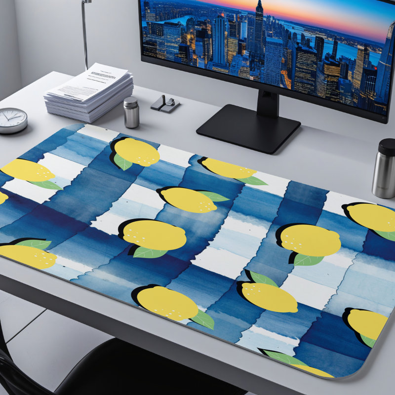 Polyester Desk Pad, 23.6x13.8