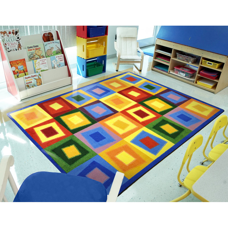 Tapis Whimsy, Rectangle 5 pi 4 po x 7 pi 8 po