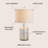 Landreth Glass Table Lamp