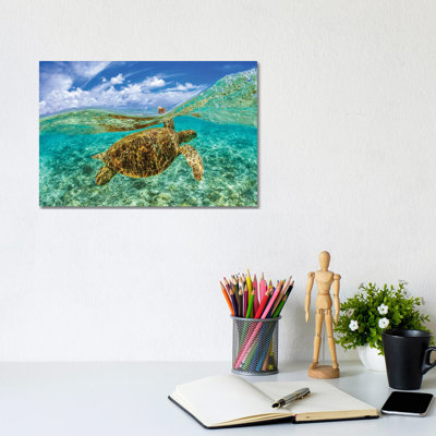 Wave Rider by Jordan Robins - Wrapped Canvas Print
