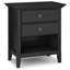Amherst - Table de chevet - Noir-717697475