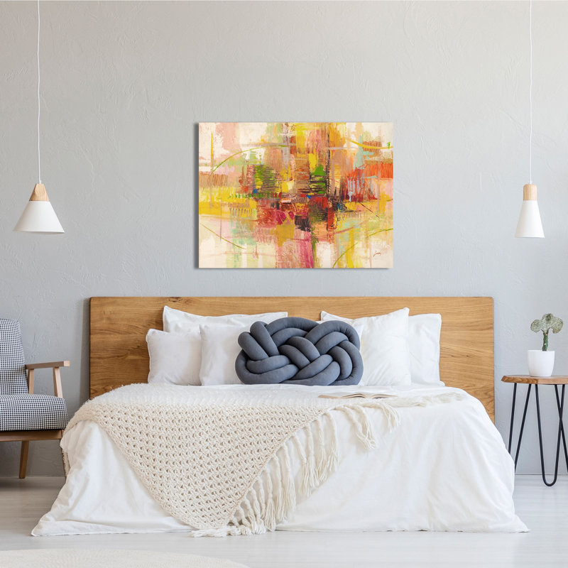 3LA6503 Summer 1 Piece Wrapped Canvas Painting, 70cm H x 100cm W x 4cm D