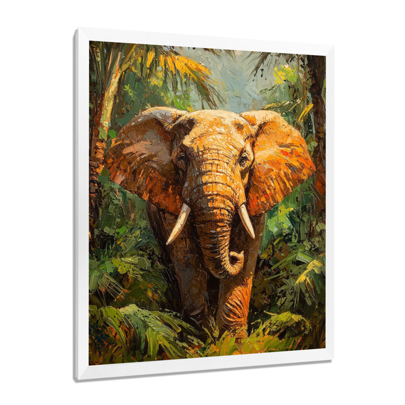 Hartsell - animaux, impressions sur toile, H 32 po x l 16 po, Reproduction encadrée d'une seule photo, Blanc