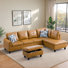 5-Person Sofa With Modular Design And Storage Ottoman