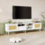 Stormstown Unfinished TV Stand for TVs up to 70" with Fireplace Included