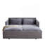 64,5 pouces Canapé-lit Canapé-lit réglable 3-en-1 avec lit escamotable 2 oreillers et poches latérales Canapé-lit convertible en velours côtelé doux pour le salon Chambre à coucher Bureau-129419127