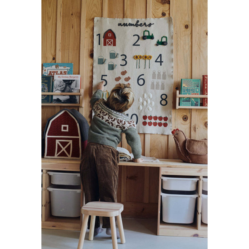 Wall Hanger Farm Numbers