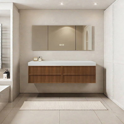 Armoire de salle de bain japonaise