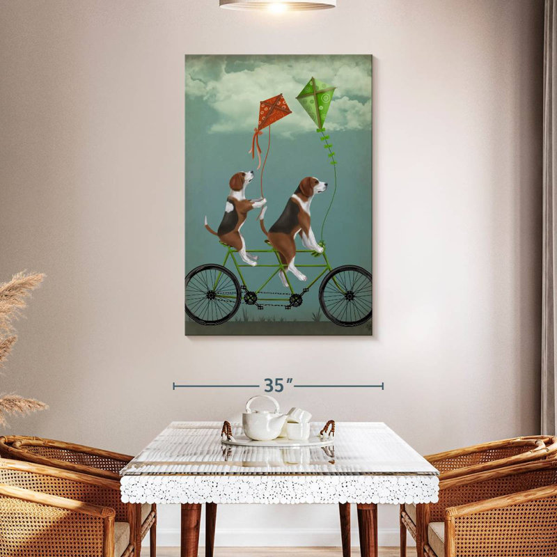 Tandem Brampt Beagle, H 24 po x l 16 po