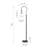 Archambault 70'' Arched Floor Lamp-101041492